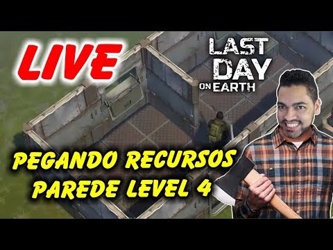 Pegando Recursos Para Parede Level 4 - LIVE Last Day on Earth