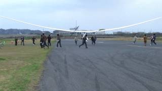 preview picture of video 'HUES_TF_No_04  10/04/07 in Kasaoka Airport'