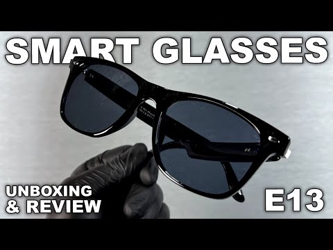 Amazing Smart Glasses E13 with AI Intelligence Translation and Much More!