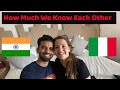 Compatibility Test Indian Italian Couple