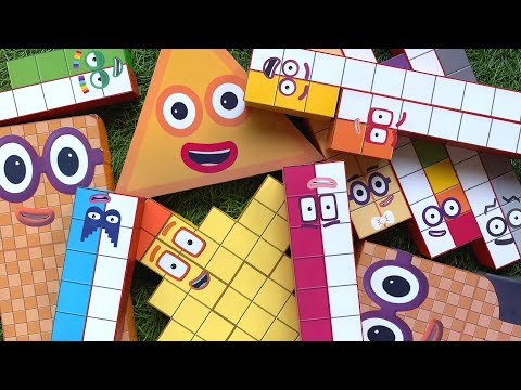 Looking for Numberblocks NEW 560 Puzzle Tetris Shape ASMR  | Numberblocks Satisfying Video
