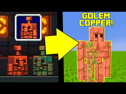 IL NUOVO MOB COPPER GOLEM DI MINECRAFT 1.18 ITA!!