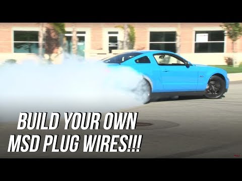 Build your own MSD Plug wires!