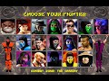 Mortal Kombat II UNLIMITED MUGEN ShinSmoke S Edition Glitch Ninja Vs Purple Rain