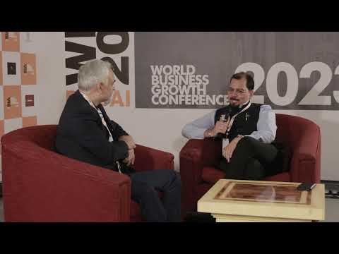 Sanjeev Ahuja, at WLA2023Dubai World Business Growth Conference