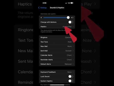 Disable vibration on iPhone | iPhone me vibration band kaise kare | #like #views #viral #iphone