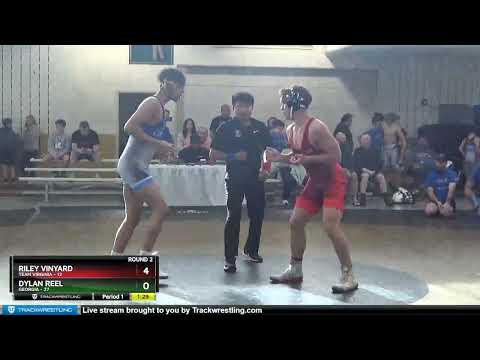 165 Lbs Round 2 (8 Team) - Riley Vinyard, Team Virginia Vs Dylan Reel, Georgia 154f