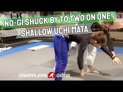 Travis Stevens - No-Gi Shuck By To Two On One Shallow Uchi Mata To Behind Control