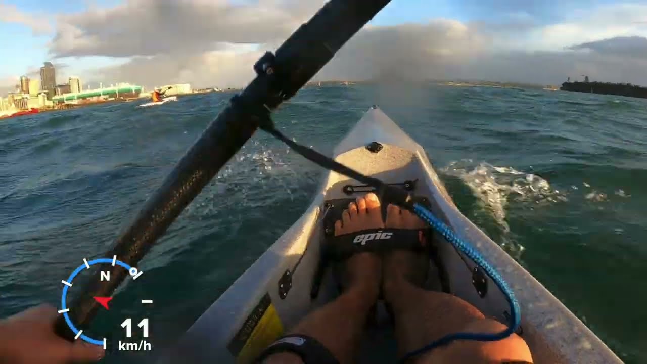 Fast paddle upwind with the Epic V7