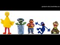 Big Bird Oscar The Grouch Ernie Grover Sherlock Hemlock Simple Song