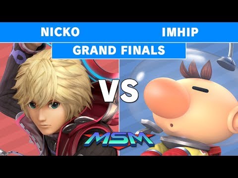 MSM 178 - FAD | Nicko (Shulk) Vs. ImHip (Olimar) Grand Finals - Smash Ultimate