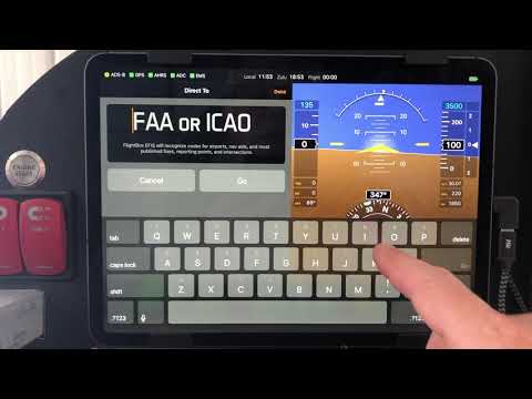 Flightview Navigating