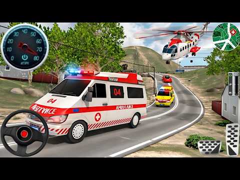 Ambulance City Rescue Simulator - 911 US Emergency Ambulance Driving 3D : Android Gameplay
