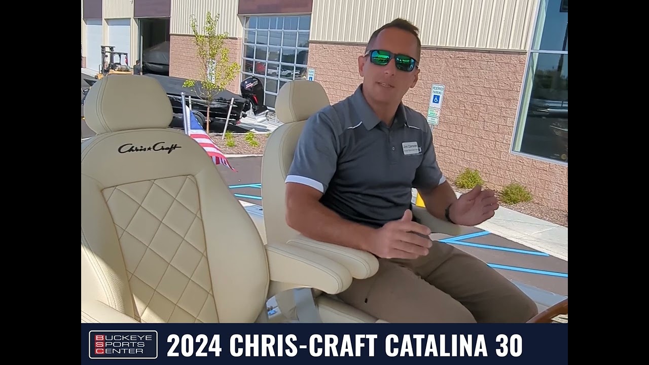 2024 Chris-Craft Catalina 30 Boat Walkthrough