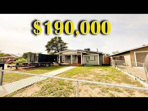 CASA DE VENTA:  REMODELADA | $190,000| Fresno, CA.