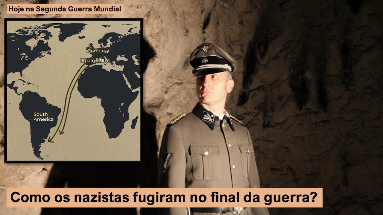 Como os nazistas fugiram no final da guerra?