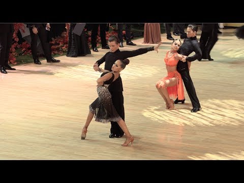 Mikriukov Artur - Kornilova Aleksandra RUS, Pasodoble | 2018 WDC Juniors-1 Latin