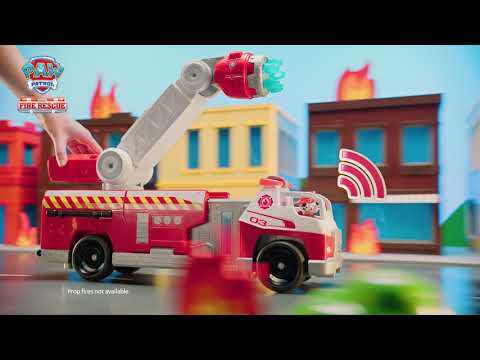 Игровой набор Spin Master Paw Patrol Большой пожарный автомобиль Делюкс с Маршаллом! (6072639) - фото 1 - id-p3005336169