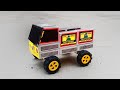 How To Make Matchbox Truck At Home Diy Truck Toy Matchbox Truck