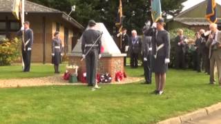preview picture of video 'Norfolk Uncovered: RAF West Raynham Memorial Unveiling Ceremony'