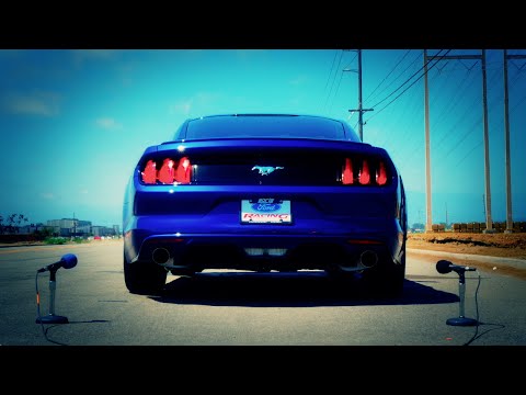 Ford Racing by Borla: Performance Exhaust for 2015-2017 Mustang Ecoboost [Exhaust Sound Comparison]