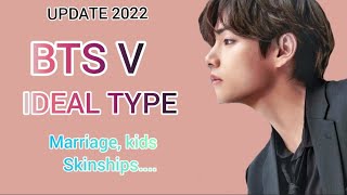 Kim Taehyung (BTS V) Ideal Type of Girl  Updated 2