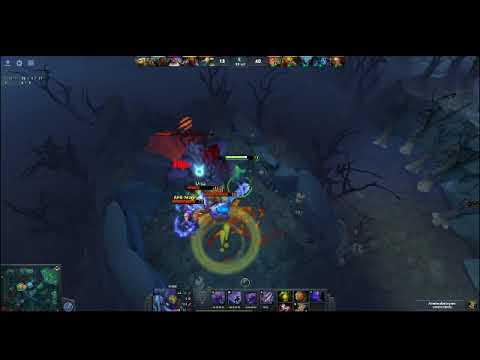 DOTA 2 jugando con Riki loco....