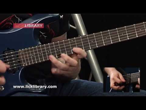 Holy Wars... The Punishment Due - Guitar Solo Performance by Andy James Licklibrary