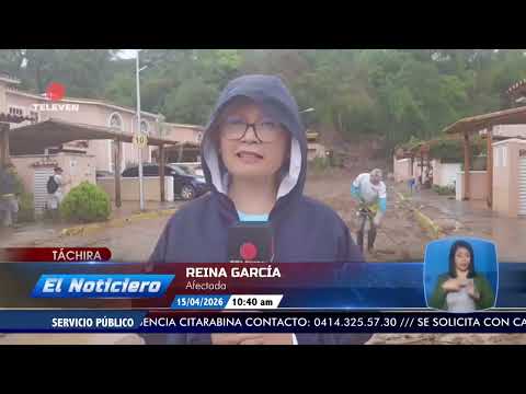 40 familias afectadas por rotura de tubo matriz en Táchira – El Noticiero emisión meridiana 15/04/26