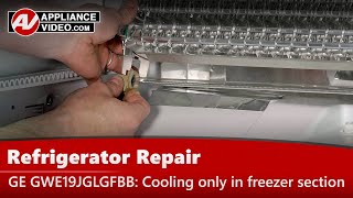 GE Refrigerator Repair: Cooling Only in Freezer Section - Defrost Heater