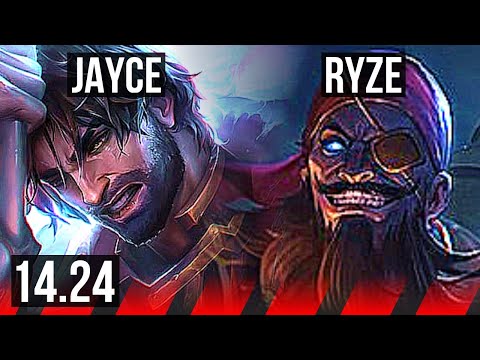 JAYCE vs RYZE (TOP) | KR Diamond | 14.24