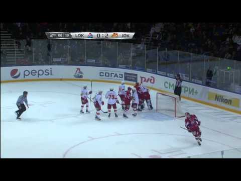 Хоккей Jokerit @ Lokomotiv 10/29/2014 Highlights / Локомотив — Йокерит 1:3