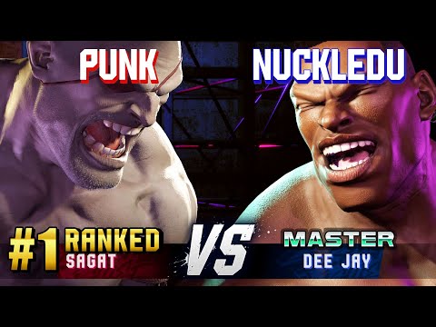SF6 ▰ PUNK (#1 Ranked Sagat) vs NUCKLEDU (Dee Jay) ▰ High Level Gameplay