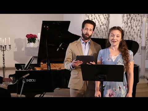 Mozart: "Laudate dominum" - Madison Leonard - Soprano, Shea Owens - Baritone Claire Pasquier - Piano