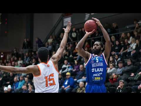 Tavarius Shine 23 poäng, 3 assists & 2 blockar vs. Umeå BSKT