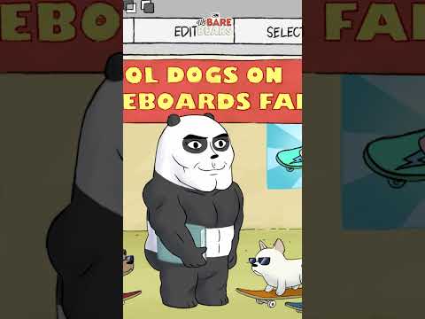Setting Realistic Expectations | We Bare Bears | @cartoonnetworkuk #shorts