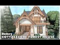 BLOXBURG: Cottagecore Forest Home Speedbuild | Roblox House Build