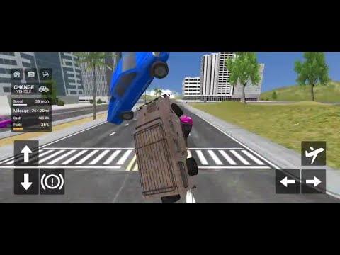 Car driving of flying Car Transport Simulator, Amazing Car drive#2