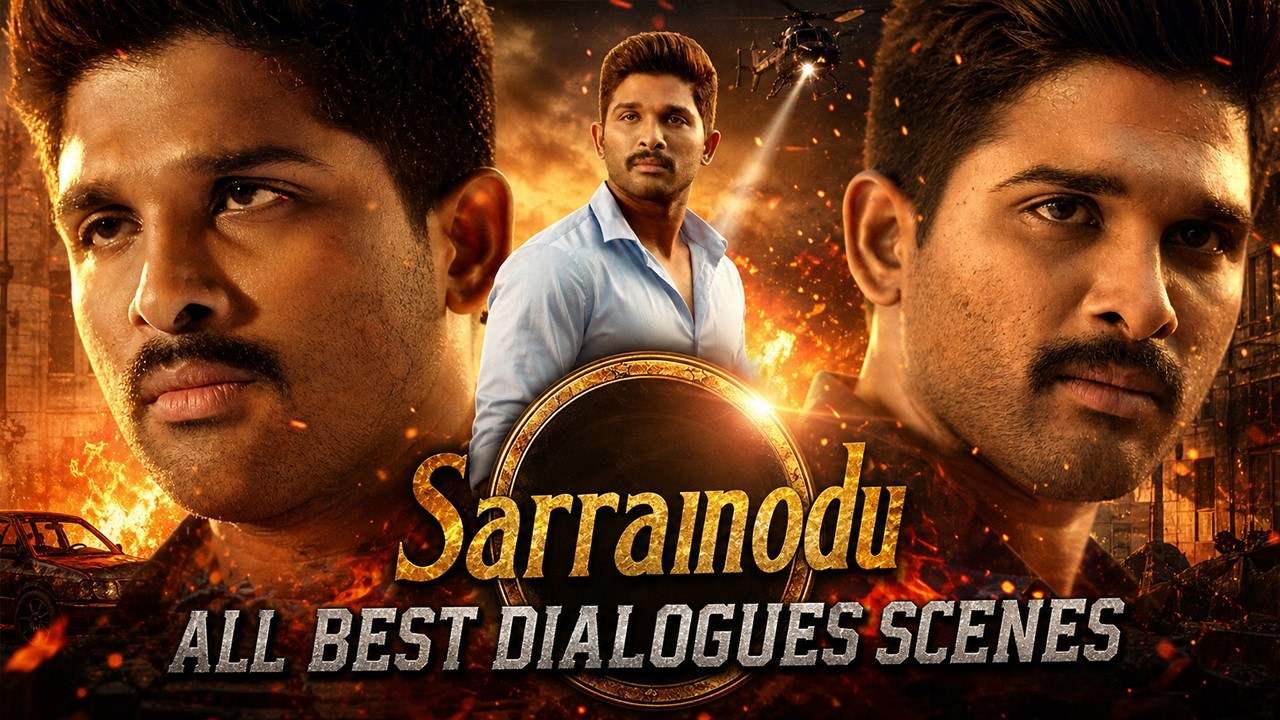 Sarrainodu All Best Dialogue Scenes | Allu Arjun Powerful Mass Dialogues