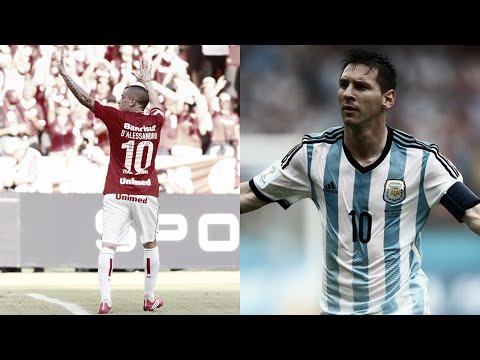 ANDRÉS D'ALESSANDRO vs LIONEL MESSI