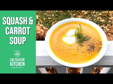 Butternut Squash Carrot Soup π₯π²Vegan & Gluten-Free #InstantPot Recipe