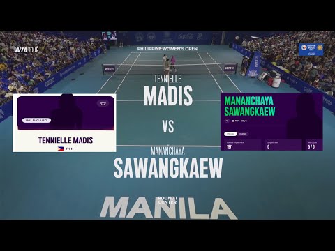 (WC) Tennielle Madis (PHI) vs Mananchaya Sawangkaew (THA) - Game, Set, Match
