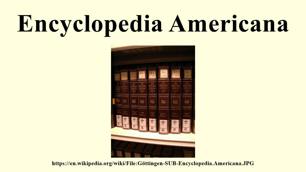 Encyclopedia Americana