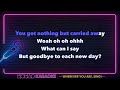 This Is Me Smiling - Goodbye to Each New Day (Karaoke)