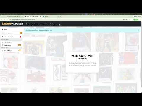 How to Register Your Account on TheHobbyNetwork.com
