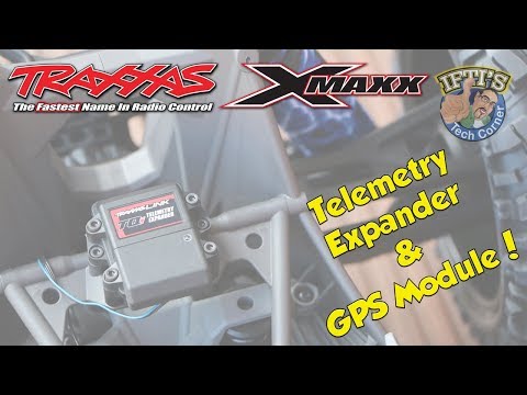 #06 Traxxas X-MAXX 8S - Telemetry Expander & GPS Module - INSTALL