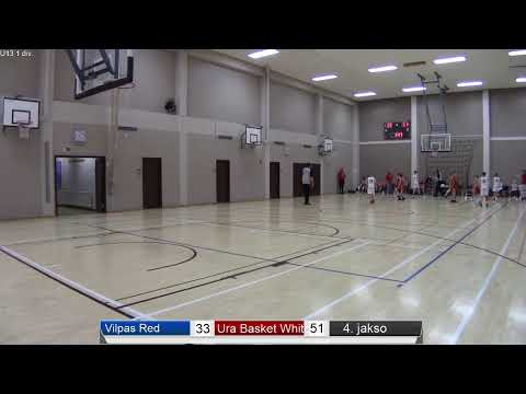 Vilpas  red - Ura basket White