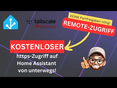🔒 Free remote access to Home Assistant with tailscale