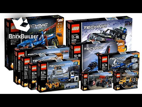 COMPILATION ALL LEGO Technic 2017 - Speed Build for Collectors