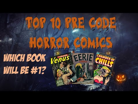 Top 10 Pre Code Horror Comics...in my opinion!